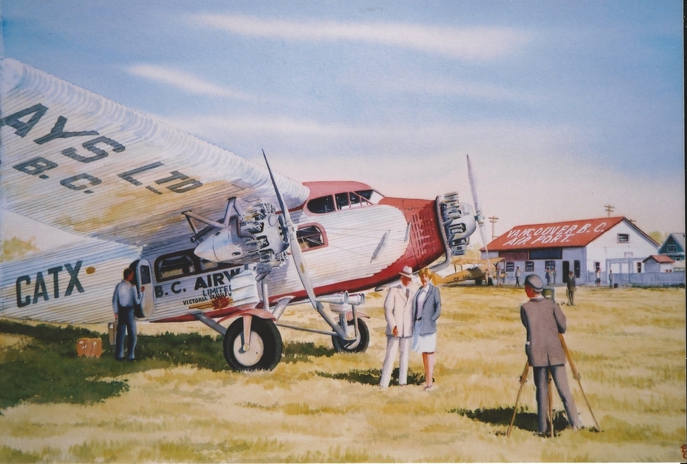 Brian Croft - Vancouver Collection - 283. B. C. Airways Ford Trimotor