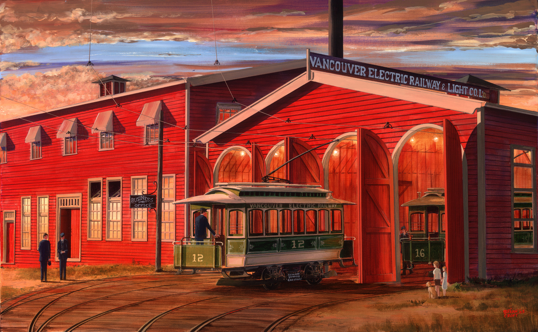 315. Old Streetcar Barn  - 1894