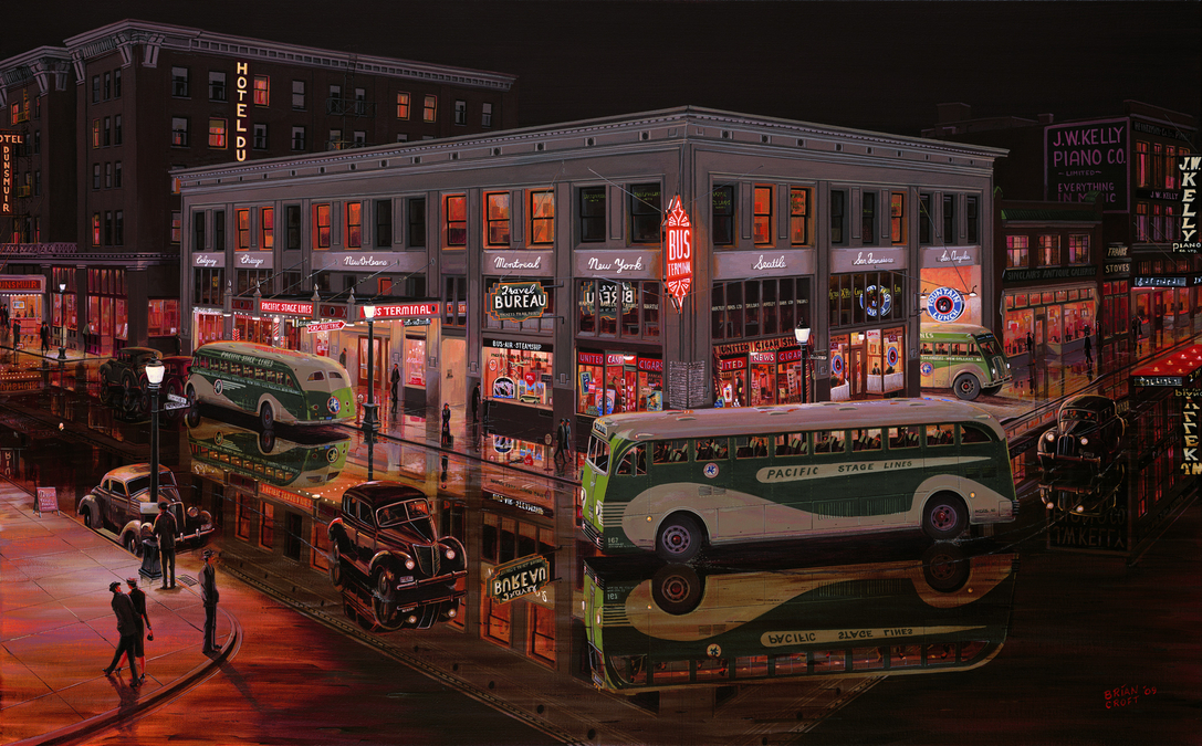 337. Vancouver Bus Terminal - 1939